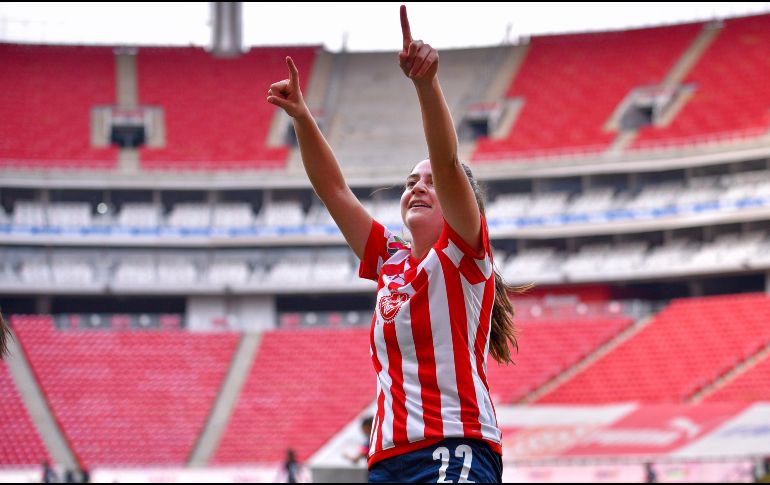Isabella Gutiérrez, futbolista de 18 años de edad, se desempeña como mediocampista y en este torneo jugó sólo cinco partidos entre Temporada Regular y Liguilla. IMAGO7