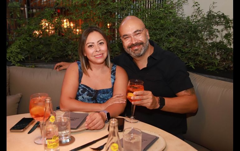 Jessica Ortiz y Ricardo Mejía. GENTE BIEN JALISCO/Antonio Martínez