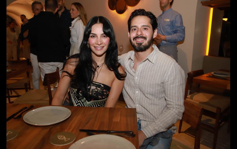 Mariana Vera y Vicente Albores. GENTE BIEN JALISCO/Antonio Martínez