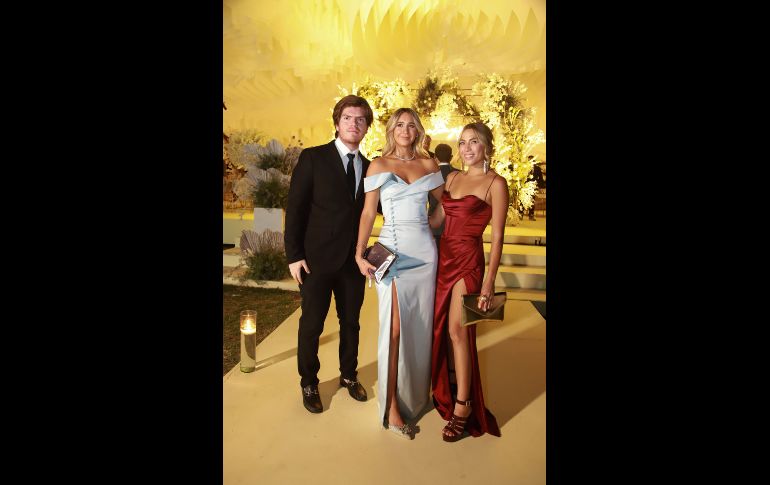 Ian McGregor, Arantza Bribiesca y Celina Gleason. GENTE BIEN JALISCO/Antonio Martínez