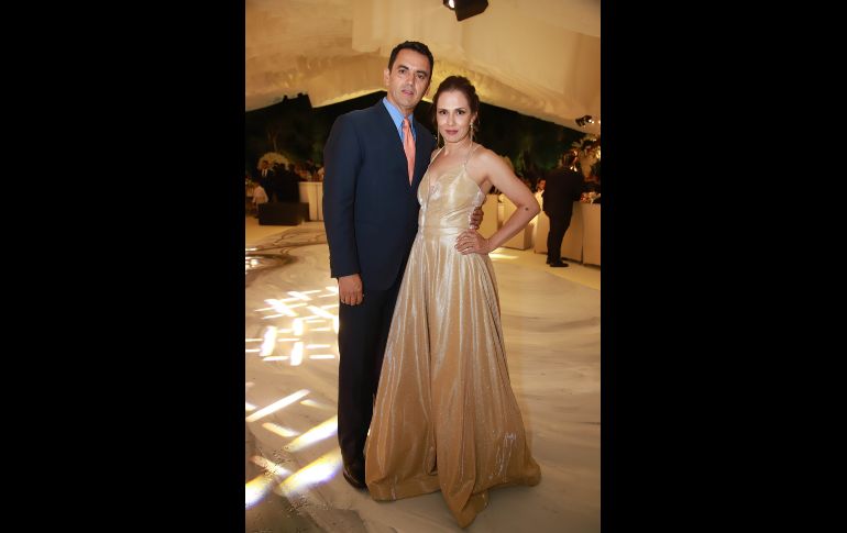 Juan Bernardo Sánchez y Lupita Barragán. GENTE BIEN JALISCO/Antonio Martínez