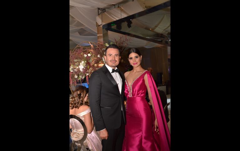 Gerardo Anaya y Cynthia Gutiérrez. GENTE BIEN JALISCO/Marifer Rached