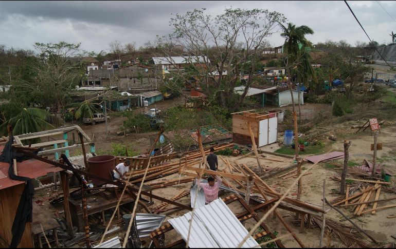 La cifra de desaparecidos se redujo a solo 6 personas en Oaxaca tras el paso de huracán 