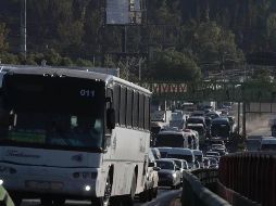 Los manifestantes afirman que el aumento que piden es de tres pesos para 