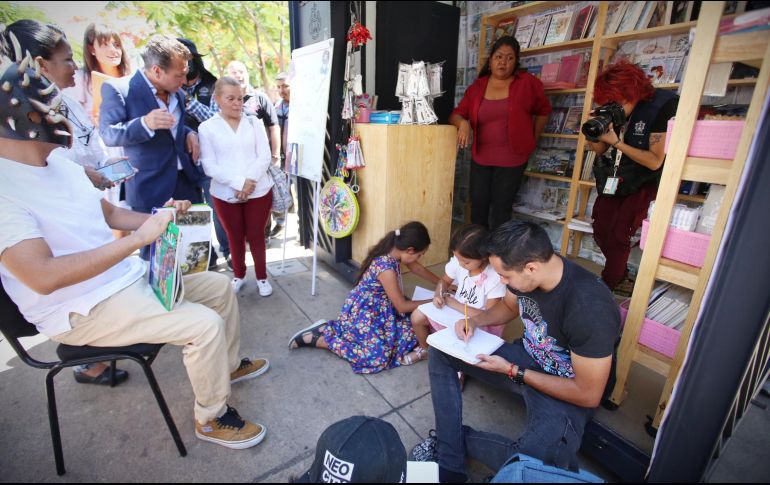 Guadalajara, Capital Mundial del Libro, un espacio para convivir con las letras. ESPECIAL/Gobierno de Guadalajara