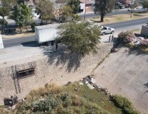 El vaso regulador 5 de Mayo fue intervenido por el Ayuntamiento para retirar basura que puede ocasionar inundaciones. ESPECIAL