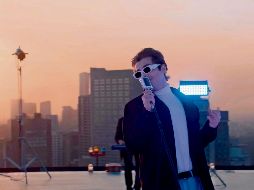 El cantante filmó el especial “Amaneceres” para Amazon Music, desde un helipuerto. CORTESÍA