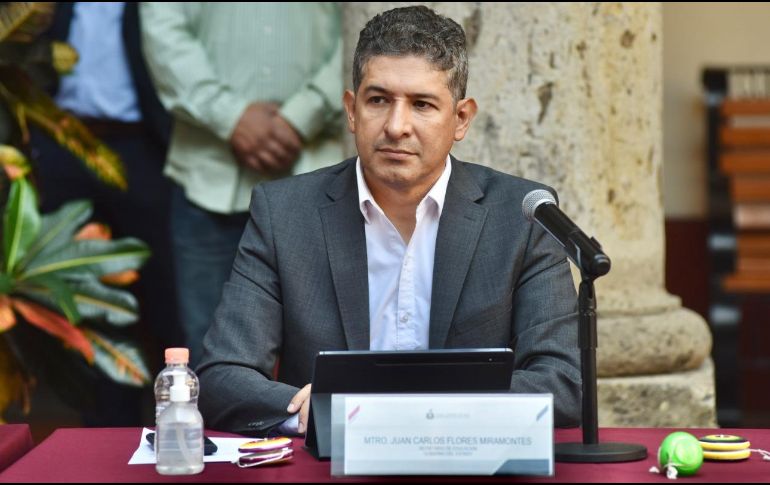 Juan Carlos Flores sostuvo que el uso de cubrebocas en los salones de clases es voluntario para los padres que así lo deseen o acuerden. ESPECIAL