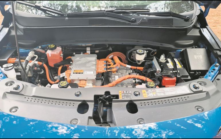 Este propulsor eléctrico genera el equivalente a 200 HP. Una potencia suficiente para divertirte manejándola. EL INFORMADOR/M. Castillo