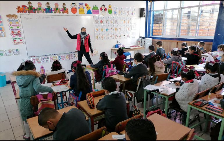 La pandemia ocasionó un retraso considerable en el nivel académico de los estudiantes. EL INFORMADOR/ Archivo