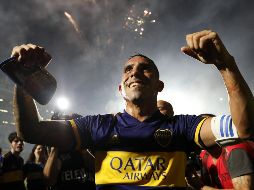 Carlos Tévez anotó por última vez en mayo 2021 en un clásico ante River Plate por la Copa de la Liga. AP / ARCHIVO