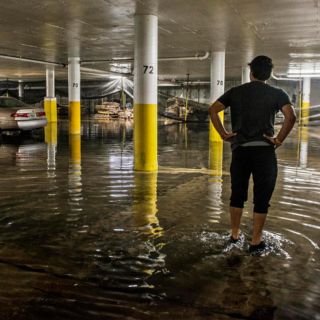 Inundaciones en Miami debido al paso de una potencial tormenta tropical