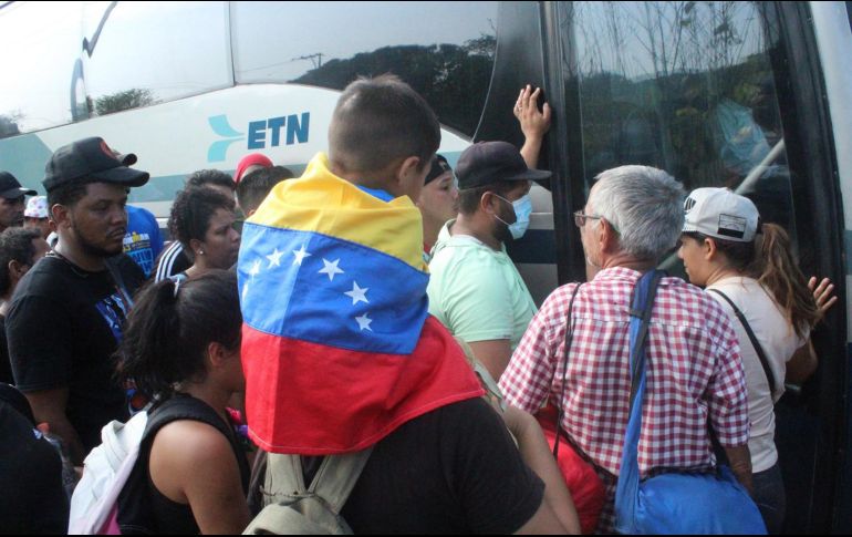 México deportó a más de 114 mil extranjeros en 2021, de acuerdo con datos de la Unidad de Política Migratoria, cifras no vistas en casi 15 años. EFE / ARCHIVO