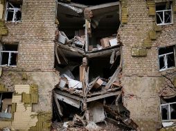 Debido a los ataques, cuatro personas murieron, entre ellas una madre y un niño, en el poblado cercano de Hirske. AP/F. Seco