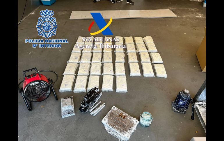Los agentes les aseguraron mil kilos marihuana y 37 kilos de cocaína. ESPECIAL