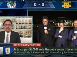 David Faitelson y Hugo discutieron durante su programa Futbol Picante. ESPECIAL