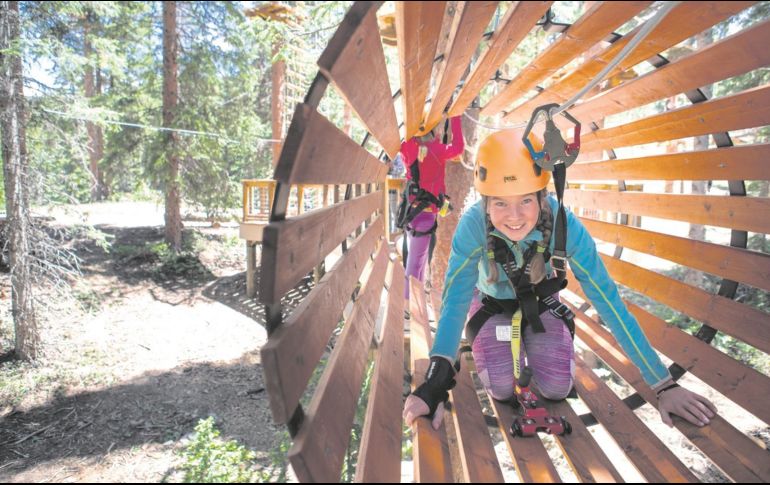Listos para la aventura. Los campamentos para toda la familia y en especial las actividades para los niños, de lo más buscado en este destino. ESPECIAL