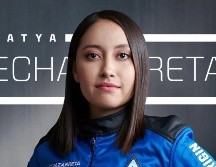 Katya Echazarreta se convirtió en la primera mexicana en viajar al espacio y la única mujer tripulante de la Misión New Shepard NS-21 del Blue Origin. ESPECIAL