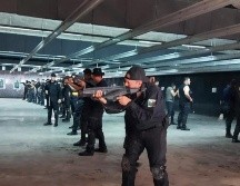 Los policías se especializaron en contención urbana, rapel, tiro y medicina táctica a través de un curso de tres días. ESPECIAL