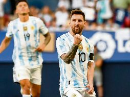 Messi superó a Ferenc Puskas. AFP