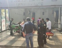 Aunque la emergencia duró más de 20 minutos, no se suspendió el servicio del Tren Ligero. ESPECIAL /