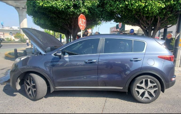 La detención del sospechoso tuvo lugar en la colonia Jardines del Country. ESPECIAL/Policía GDL