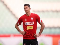 En Champions League, Robert Lewandowski es el tercera máximo goleador de la historia, igualado con Karim Benzema y detrás de Cristiano Ronaldo y Lionel Messi. EFE / L. Szymanski