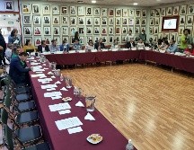 Durante la sesión el secretario de Hacienda, Juan Partida Morales, negó que el contrato de coinversión sea deuda pública. EL INFORMADOR/R. Rivas