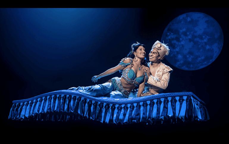 Este año, el musical de Aladdín se presentara durante junio y julio en el teatro telcel de la Ciudad de México. DISNEY/Especial