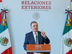 Marcelo Ebrard anunció que llevarán el programa Jóvenes Construyendo el Futuro a Los Ángeles, como una de las prioridades de México en la Cumbre de las Américas. EFE