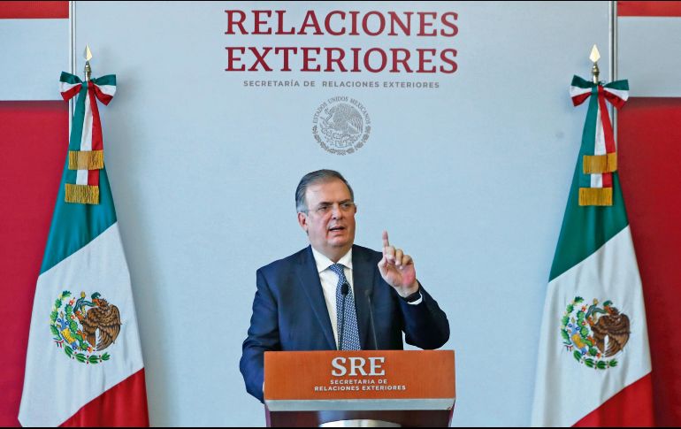 Marcelo Ebrard anunció que llevarán el programa Jóvenes Construyendo el Futuro a Los Ángeles, como una de las prioridades de México en la Cumbre de las Américas. EFE