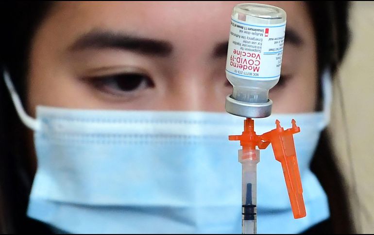 La nueva dosis de refuerzo de 50 microgramos cumplió con todos los criterios de valoración preespecificados. AFP/J. Brown