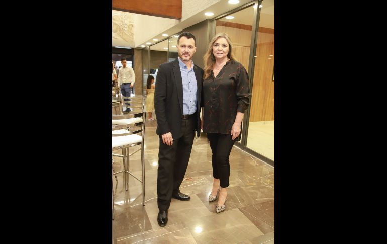 Francisco Rosas y Dalel Menduet. GENTE BIEN JALISCO/Antonio Martínez