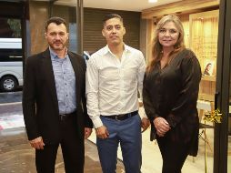 Francisco Rosas, Emanuel Serrano y Dalel Menduet. GENTE BIEN JALISCO/Antonio Martínez