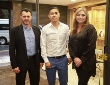 Francisco Rosas, Emanuel Serrano y Dalel Menduet. GENTE BIEN JALISCO/Antonio Martínez