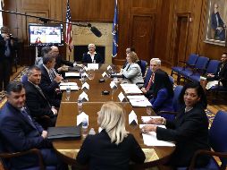 El testimonio de Miah y otros sobrevivientes llega solo horas antes de que la Cámara de Representantes inicie el debate de un gran paquete legislativo con amplias medidas para limitar la posesión de armas. AFP / C. Somodevilla