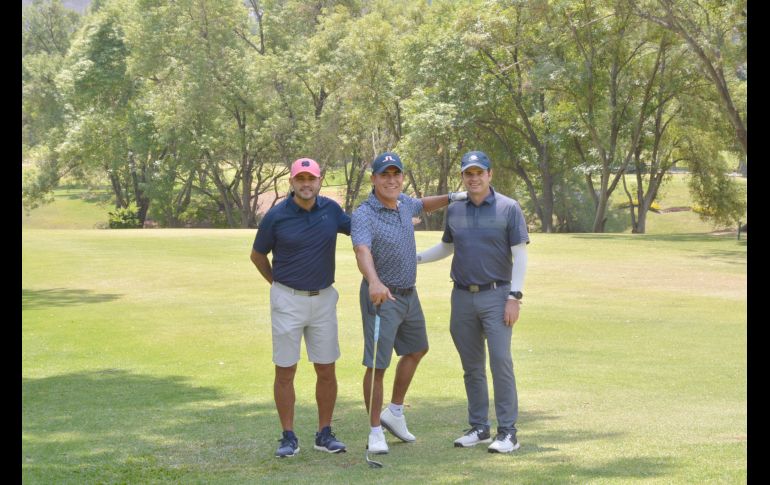 Josean Rodríguez, Mario Nuño y Pedro Carral. GENTE BIEN JALISCO/Marifer Rached