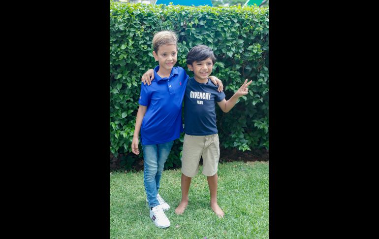 André Guzmán y Álvaro Aceves. GENTE BIEN JALISCO/Claudio Jimeno