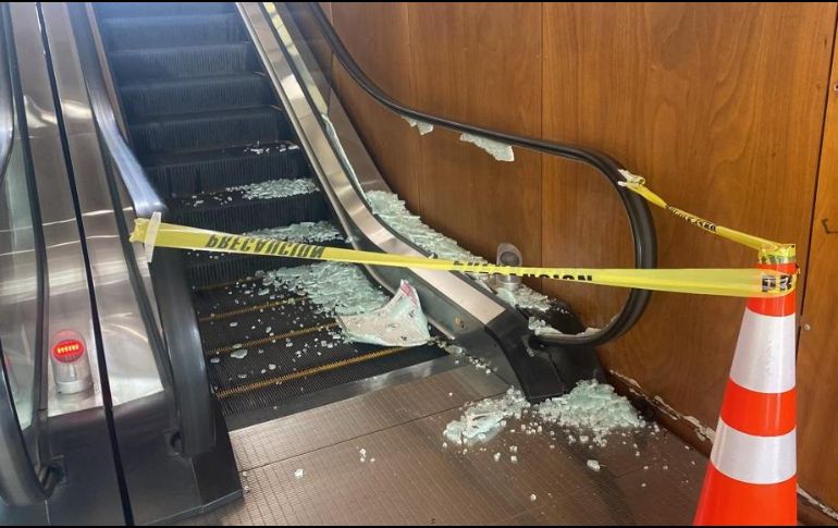 Los hechos ocurrieron el pasado 3 de junio en la estación Zapopan Centro, ubicada en el cruce de la avenida Laureles y Aurelio Ortega. ESPECIAL /