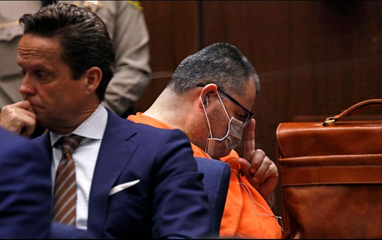 Naasón Joaquín García fue sentenciado este miércoles a 16 años, 8 meses de prisión, tras declararse el viernes pasado culpable de 3 de los 19 cargos que enfrentaba en una corte de EU relacionados con abuso sexual de menores. AP / C. Cole