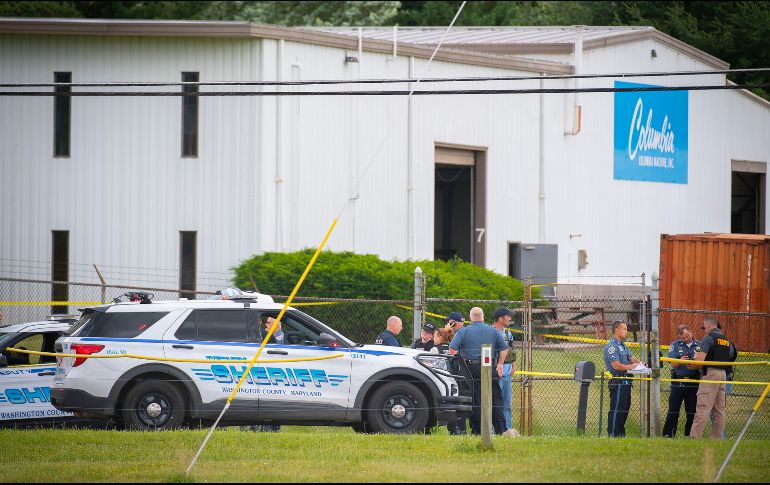 El tiroteo ocurrió en Maryland, Estados Unidos. AP