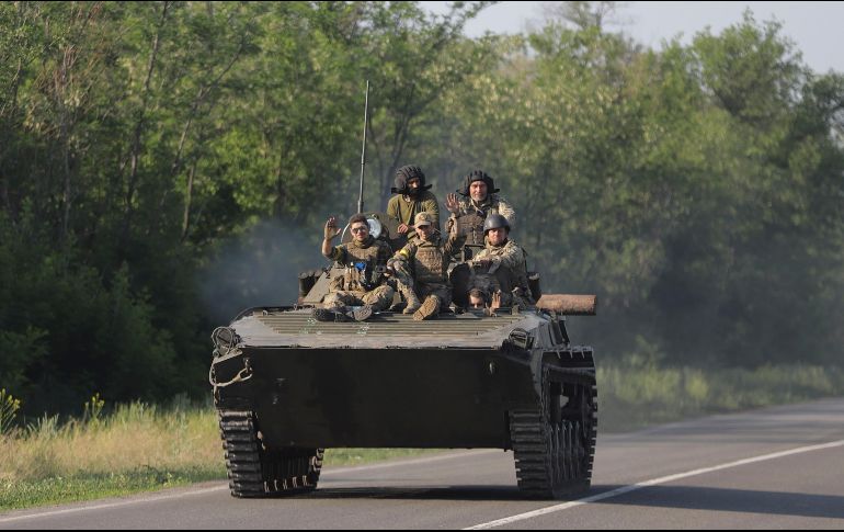 Ucrania y Occidente criticaron los procesos en contra de los tres soldados capturados. EFE