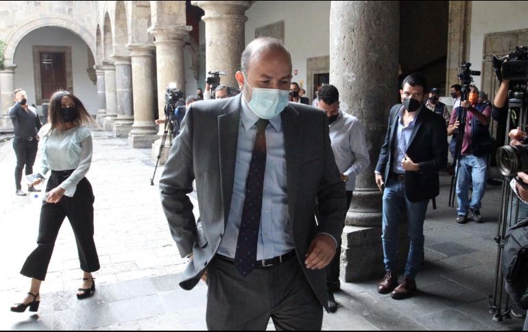 Villanueva está abierto a que todos los apoyos del Gobierno de Guadalajara a la Universidad de Guadalajara sean auditados. EL INFORMADOR / ARCHIVO