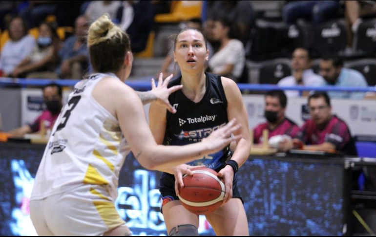 Astros sufrió así la que hasta ahora ha sido su derrota más abultada en lo que va de la Liga Nacional de Baloncesto Profesional Femenil. Cortesía / Astros Femenil