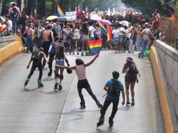 El pasado 4 de junio hubo otra marcha por el orgullo gay en Guadalajara. EL INFORMADOR