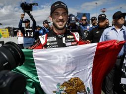 El de Monterrey consiguió la Victoria en el Sonoma Raceway en California. AFP/C. Graythen