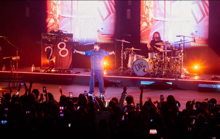 La velada con Louis llegó con los hits que lo han encumbrado como uno de los referentes del pop internacional. EL INFORMADOR / G. Gallo