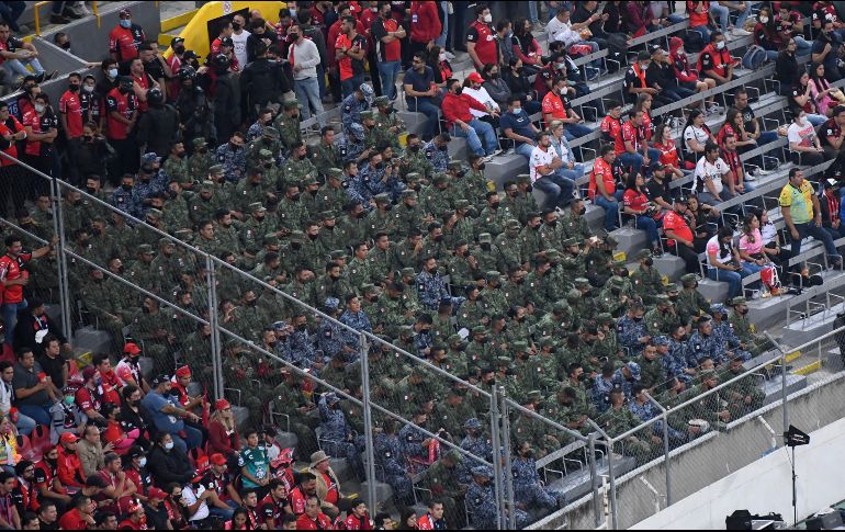 Serán 150 los lugares que se le designen a las fuerzas armadas en estadios como el TSM Corona y el Jalisco. IMAGO7