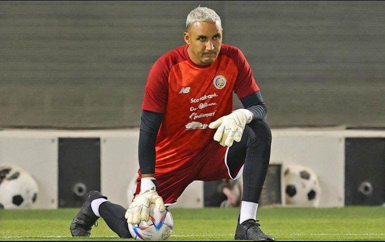 Keylor Navas. El portero del PSG y ex del Real Madrid es el líder de los ticos, quienes buscan sellar su lugar en la Copa del Mundo de este año en Qatar. AFP/K. Jaafar