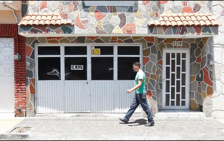 El Reporte inmobiliario de Lamudi detalla que el precio promedio de las casas en renta en Jalisco es de 14 mil 367. EL INFORMADOR / ARCHIVO